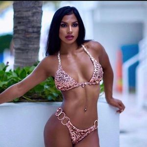 Bikini Crush Swim two piece Glimmer Luxe Rose’